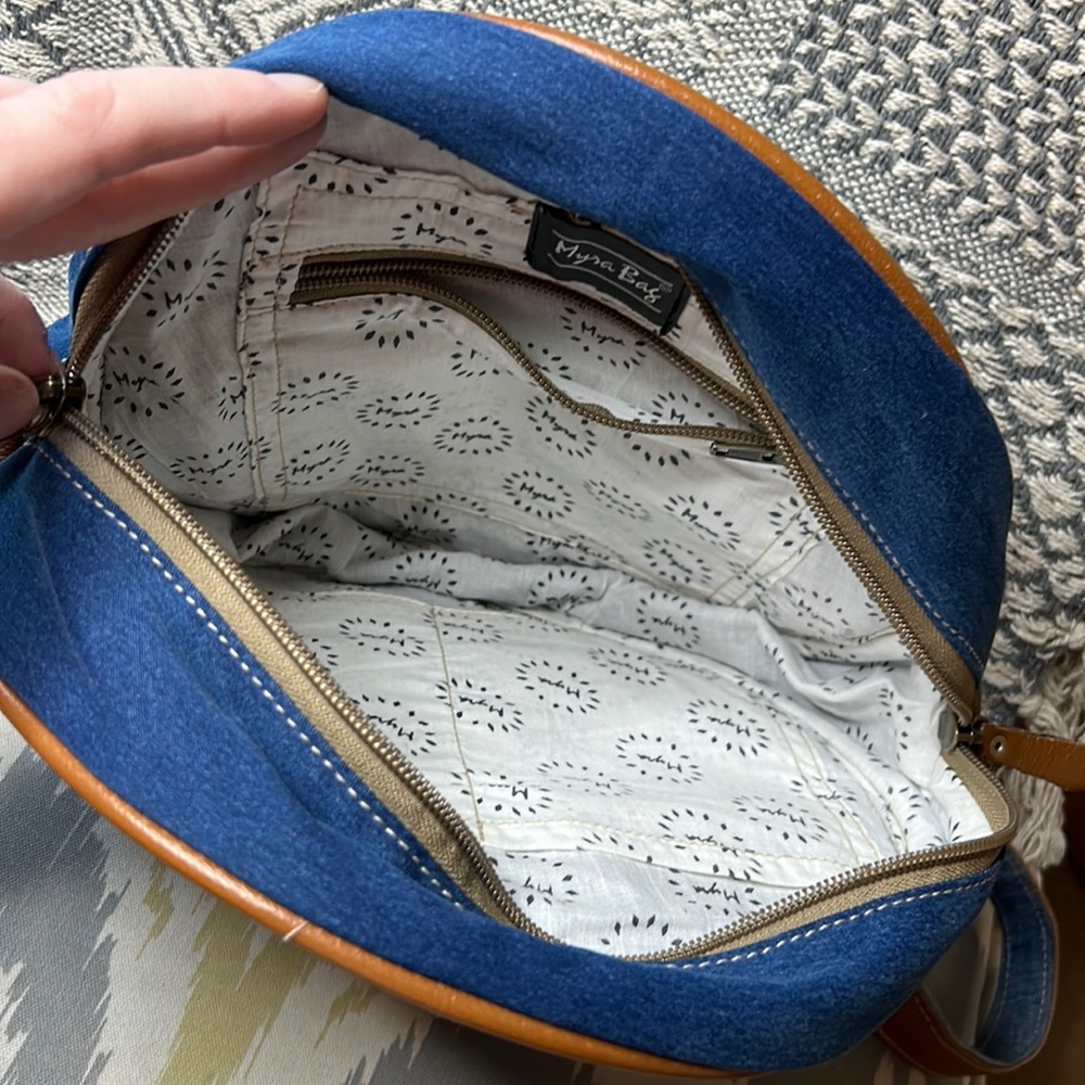 MYRA BAG Janesa Valoran Small & Crossbody Bag Denim Collection - Picture 9 of 10